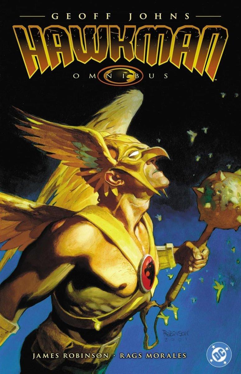 The <b>Hawkman</b> Omnibus by Geoff Johns (2025 Edition) HC