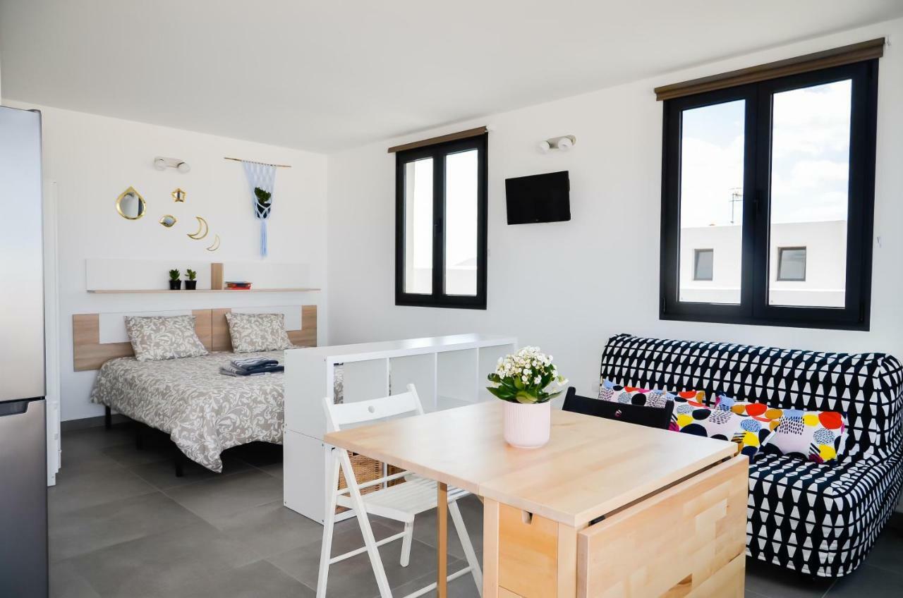 Estudio con terraza
