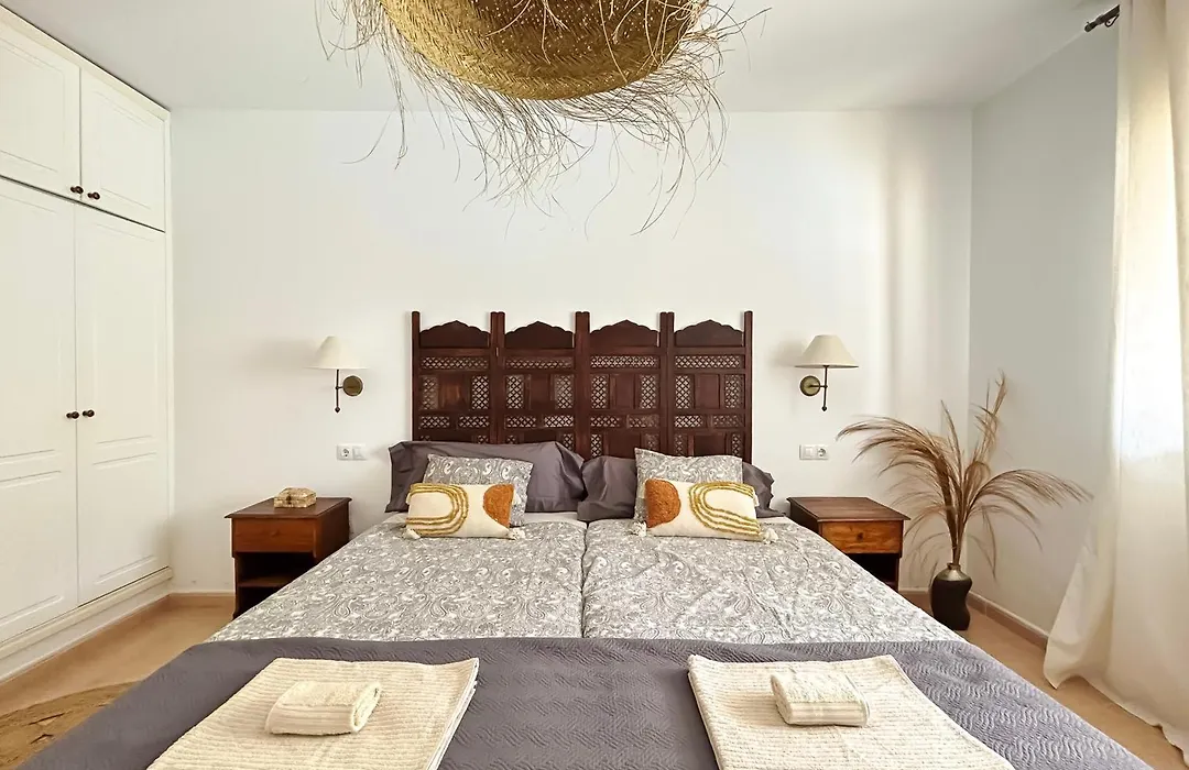 House Boho Palm With Private Heated Pool And Garden, 3 Bedrooms, Wi-Fi-1