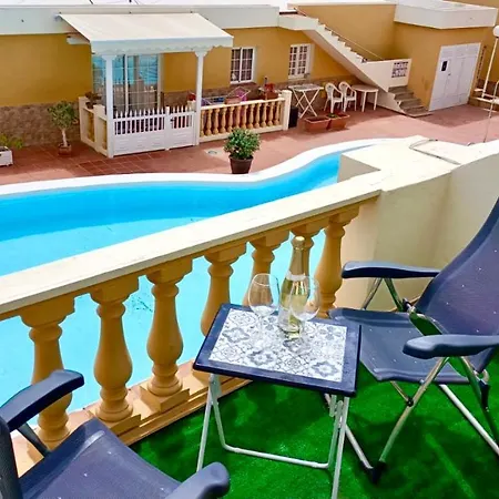 New Apartamento Caleta,Relax, Pool, Terrace, Wifi-3