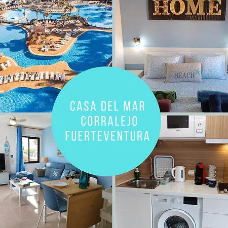 Casa Del Mar Air - Conditioned Apartment With Pool Views - Corralejo Playa-2