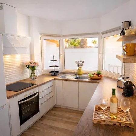 Villa Jandia Modern New Apartment Morro Jable Private Heated Pool Big Terrace-3
