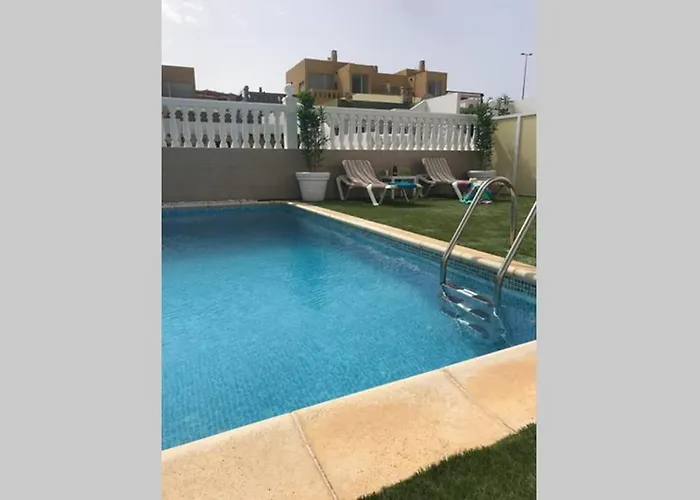 Vv Valdeconcha, Piscina Climatizada Con Spa Privado Y Vistas Al Mar Caleta De Fuste