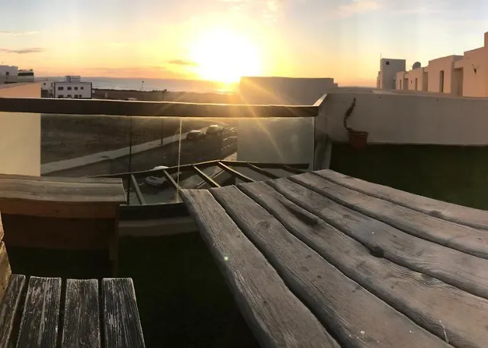 Haustierfreundliches Apartamento Con Vistas Al Mar Y Piscina Comunitaria. Zona Los Lagos Cotillo