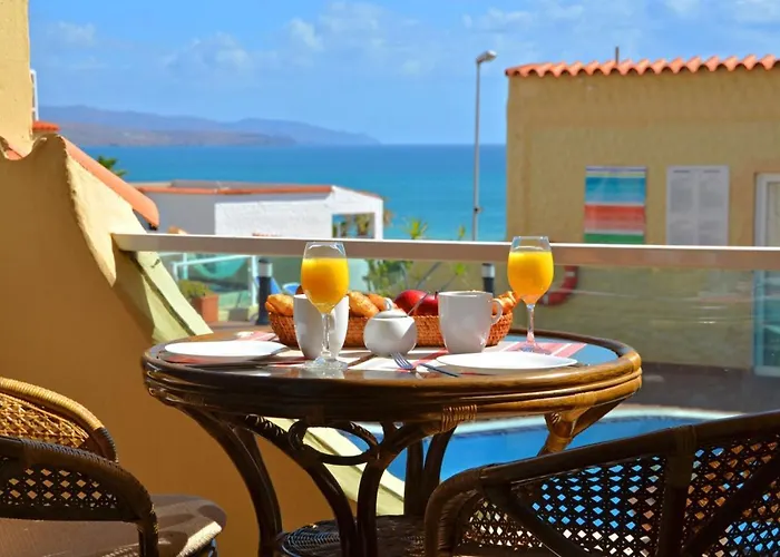 Ferienwohnung Playa - Pool - 50 M Strand - Meerblick - Wifi Costa Calma
