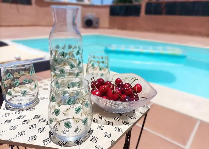 Haustierfreundliches Wonderful Villa With Pool 150 Mt From The Sea Corralejo