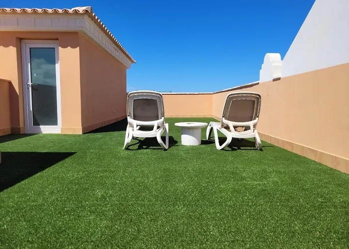 Haustierfreundliches Ferienwohnung Pent House Ocean View Cotillo