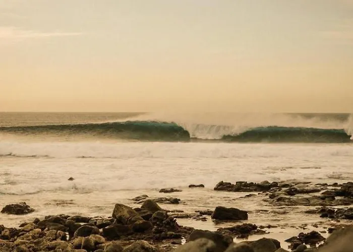Haustierfreundliches Long Beach Surf House Corralejo