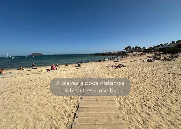 Chocolate Brownie Piscina, Terraza, Planta Baja, Parking Y Wifi Appartement Corralejo