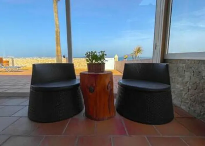 Beachfront Villa San Antonio With Private Heated Pool Bbq In The Heart Of Corralejo By Amazzzing Travel