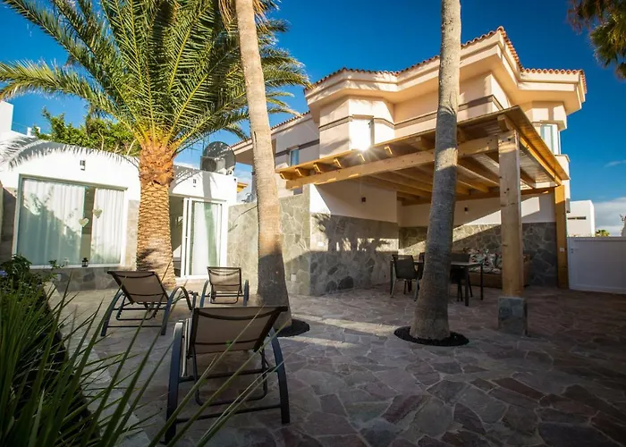 Boutique Villa Jandia Modern New Studio Morro Jable Private Cosy Garden And Parking
